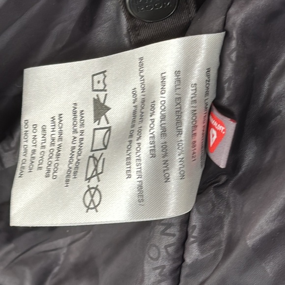 PWDR ROOM Outerwear Ski Snow Jacket Black Pink Youth size L (woman’s‎ xs s) Hood - Picture 12 of 13